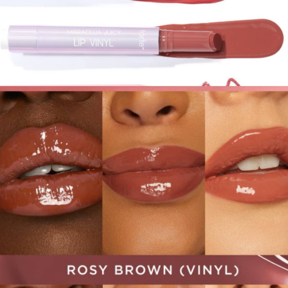 Tarte Maracuja Juicy Lip Vinyl in Rosy Brown